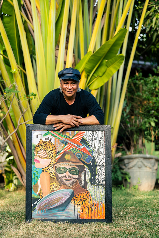 OFICINA DE ARTE PANTANEIRA – GALERIA NATURARTE COM O ARTISTA CARLOS VIANA